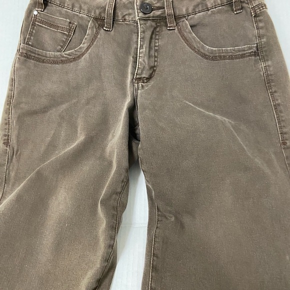 Jag cropped pants women’s size 6p stretch khaki color - Picture 2 of 8